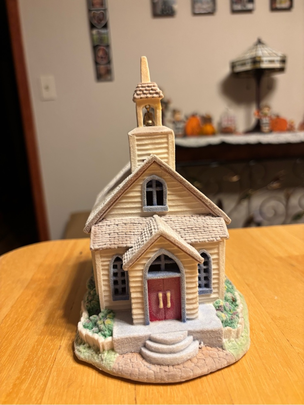 Vintage Avon Spring Valley Lighted Village Church